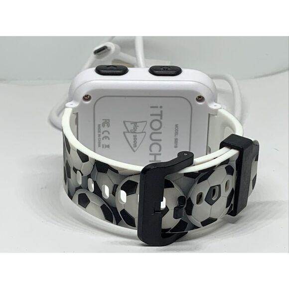 iTouch PlayZoom IPZ03517M62C-BLT Kids Black Sports Print Smart Watch NWC205 - Picture 9 of 11